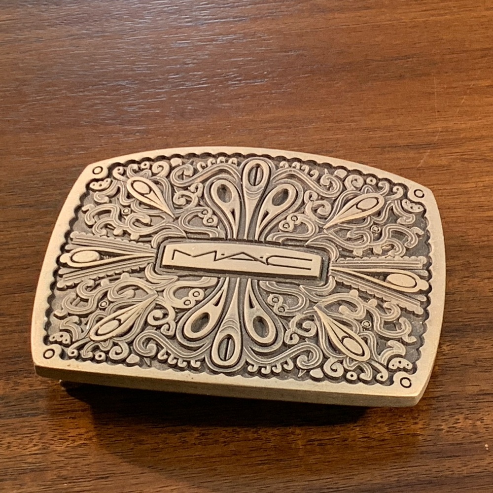 Rare MAC Cosmetics Belt Buckle!! Never Worn!